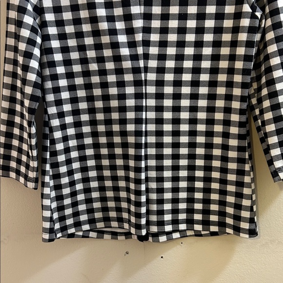 Jules & Leopold Black and Gray Top - Picture 8 of 8